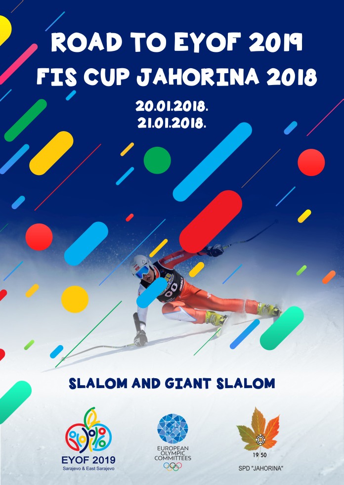 Road to EYOF 2019 počinje sa FIS trkom "Jahorina 2018"