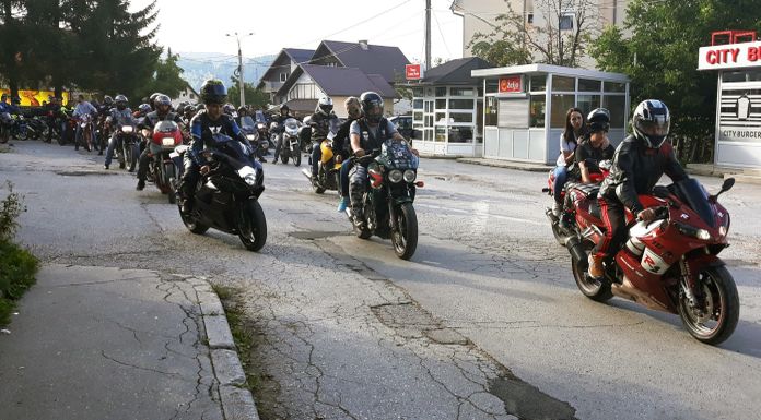 Na motorijadi oko 90 motociklista