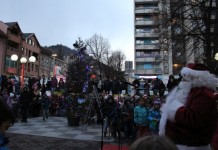 Okićena novogodišnja jelka