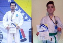 Taekwon-do: Stević šampion, Jugović vicešampion BiH