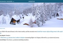 Jahorina na listi neobičnih skijaških destinacija