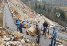 Saniran odron kod pećine Orlovača