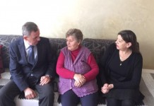 Posjeta Smilji Čečar, supruzi i majci poginulih boraca Srpske