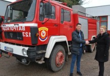 „Alumini“ ustupljeno vatrogasno vozilo
