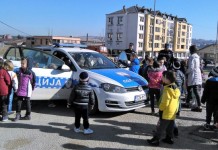 Predavanje djeci o bezbjednosti u saobraćaju