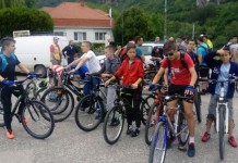 Biciklisti krenuli do hrama u selu Bijela