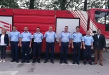 Obavljena primopredaja savremenog vatrogasnog vozila