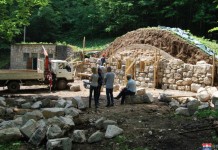 Radovi na rekonstrukciji zida na „Vrelu Prače“