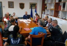 Prijem za predstavnike moto-klubova