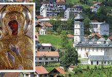 Čajnička krasnica – zaštitnica grada više od četiri vijeka crkva Čajniče - Čajnička Krasnica ikona