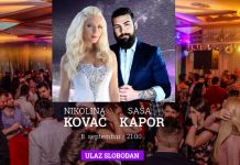 Nikolina Kovač i Saša Kapor u Hotelu Saraj (otkazano)