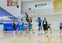 Večeras otvoreni trening odbojkaša Srbije za publiku Odbojkaši Srbije vrijedno treniraju u SPC Peki