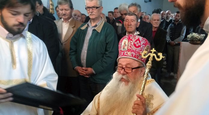 Mitropolit Hrizostom služio liturgiju na Megdanu