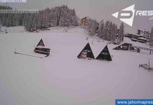 Jahorina: Visina snijega dvadesetak centimetara