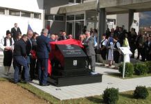 Otkriveno spomen-obilježje ambasadoru Čurkinu Otkriveno spomen-obilježje ambasadoru Čurkinu