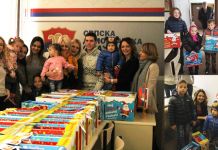OO SDS Palе podijelio 130 paketića mališanima