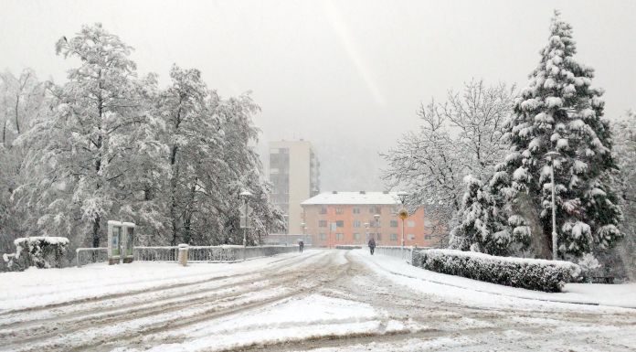 Snijeg oštetio dalekovode i usporio saobraćaj