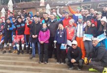 Pobjednici slaloma Emir Lokmić i Elvedina Muzaferija