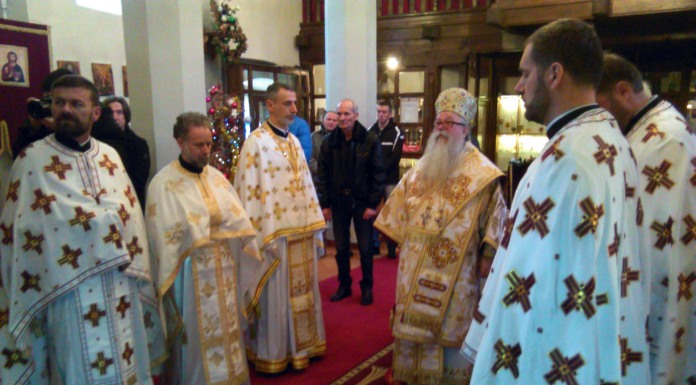 Mitropolit Hrizostom služio Svetu liturgiju