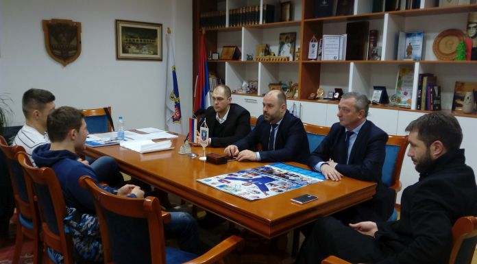 Đurević organizovao prijem za Nemanju i Stefana Majdova