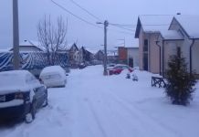 Palo deset centimetara novog snijega Palo deset centimetara novog snijega