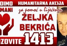 Željku Bekriću potrebna pomoć Željku Bekriću potrebna pomoć