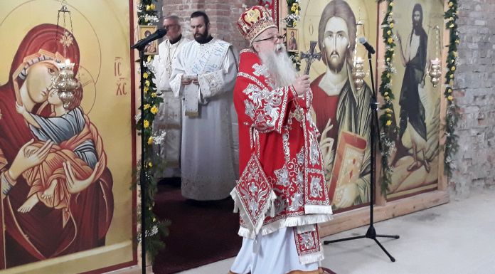 Mitropolit Hrizostom služio liturgiju u Sabornom hramu