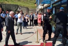 Osveštana spomen-ploča sa likom Dragana Đurića Osveštana spomen-ploča sa likom Dragana Đurića