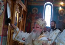 Mitropolit Hrizostom osveštao hram u Ćavarinama Mitropolit Hrizostom osveštao hram u Ćavarinama