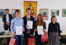 Nataša Marković i Mihajlo Vučić pobjednici na takmičenju iz ruskog jezika Nataša Marković i Mihajlo Vučić pobjednici na takmičenju iz ruskog jezika