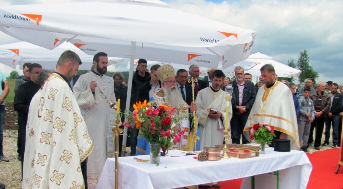 Mitropolit osveštao zemljište za izgradnju hrama u Bjelosavljevićima