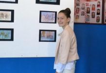 Otvorena izložba učenice Nevene Mirović Otvorena izložba učenice Nevene Mirović