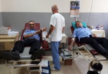 Potvrđena humanost policijskih službenika Policajci dali krv