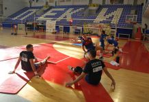 Muška odbojkaška reprezentacija Srbije održala trening za publiku