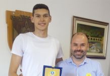 Prijem za košarkaša Dalibora Ilića