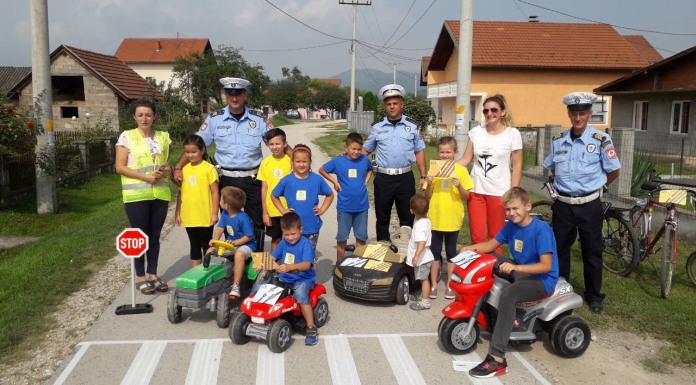 Akcija edukacije biciklista u saobraćaju