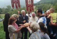 Obilježena krsna slava hrama u Bijeloj kod Dobruna