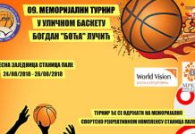 9. memorijalni turnir u uličnom basketu „Bogdan Boća Lučić“