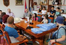 Prijem za djecu koja idu na ljetovanje u Bečiće