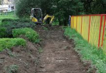 Vodovodno preduzeće gradi pješačku stazu pored Ćehotine