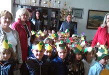 Bjelica ugostio mališane