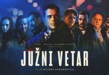 Projekcija domaćeg filma „Južni vetar“