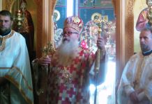 Mitropolit Hrizostom služio liturgiju u crkvi na „Malom Zejtinliku“