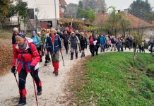 Učesnici „šetnje zadovoljstva“ krenuli na planinu Grkinja