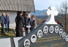 Osveštan rekonstruisani spomenik poginulim borcima na Žepi
