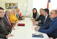 Prijem za članove Akademskog dramskog pozorišta iz Rusije