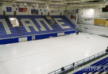 U dvorani „Peki“ postavljanje ledene podloge za karling