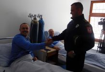 Šehovac posjetio hrabre policajce u bolnici