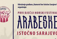 Sutra Prvi dječiji horski festival „Arabeske“