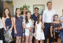 Jugović ugostio članove Plesnog studija „Orion“